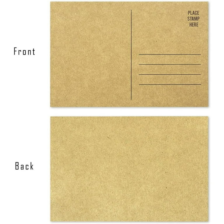 Blank Business Cards White 350gsm or Kraft Card, Stamping 