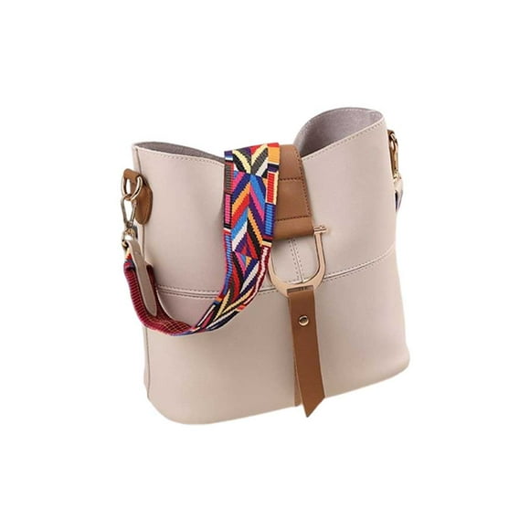 Qarigey Bolso cruzado para mujer, bolso de hombro para fiesta, para citas, escuela, compras, teléfono móvil, almacenamiento de cosméticos, bolso de Bolsas de mensajero y de hombro Blanco Qarigey AP012151-04