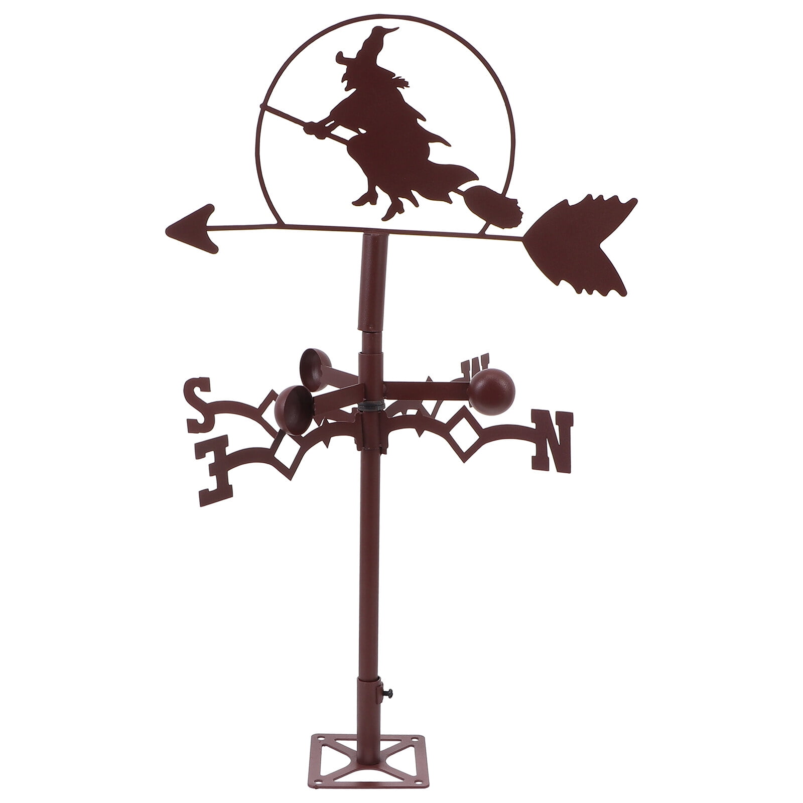 Witch weathervane 1Pc Witch Weathervane Stainless Steel Weather Vane ...