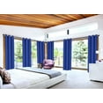 thumbnail image 3 of Adam Blackout Window Curtain Thermal Lined Drapes 1 Panel Royal Color 108" Long With Top Grommets for Bedroom Home Décor, 3 of 3