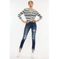 thumbnail image 3 of Kancan - Women's Mid Rise Ankle Length Skinny Jeans - KC7299, 3 of 10