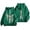 Dark Green, variant on Unisex Skeleton Graphic Zip Up Hoodie Oversized Streetwear Jacket Khaki S
