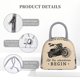 thumbnail image 4 of Easygdp Let The Adventure Begin Bolsa de Almuerzo Insulada Grande, Forro de Aluminio, Diseño Espacioso, a Prueba de Fugas, Ideal para Trabajo, Picnics, Viajes y Actividades al Aire Libre, 4 of 6
