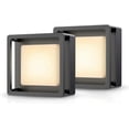 thumbnail image 2 of Luz nocturna regulable con sensor de anochecer y amanecer, ideal para baño, pasillo, dormitorio, habitación infantil y escalera. Blanco suave de 3000 K., 2 of 5