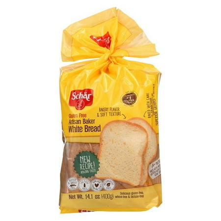 Schar Artisan Baker Bread - White - pack of 6 - 14.1