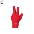 thumbnail image 4 of Gloves Billiard 3 Left Three Finger Hand Open Pool Black Glove Cue, 4 of 10
