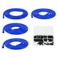 thumbnail image 1 of Manguera de vacío de silicona Unique Bargains 130PSI Presión máxima Línea de vacío automotriz Azul con conector de vacío 1 juego 5Ft 4/6/8/12mm ID 3mm grosor, 1 of 7