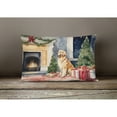 thumbnail image 4 of Carolines Treasures DAC1361PW1216 16 x 12 in. Unisex Golden Retriever Christmas Fabric Decorative Pillow, 4 of 4