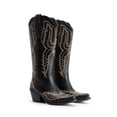thumbnail image 3 of DREAM PAIRS Women's Cowboy Knee High Western Boots – Retro Embroidery Square Toe Cowgirl Boots with Side Zipper – Comfortable Tall Fashion Boots for Ladies, 3 of 8