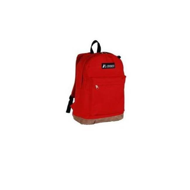 suede bottom backpack