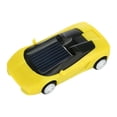 thumbnail image 1 of 1 unidad Mini ABS modelo educativo coleccionable coche de energía Solar para entrenamiento de aprendizaje Amarillo Zulema coche de la ciencia, 1 of 8