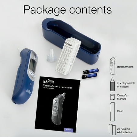 Braun ThermoScan 7  Connect Ear Thermometer, IRT6575US