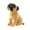 A, variant on B Simulation Pug Dog Plush Toy Soft Stuffed Animal Doll 25Cm For Kids