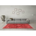 thumbnail image 3 of Ahgly Company Indoor Round Persian Red Traditional Area Rugs, 7' Round, 3 of 4