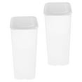 thumbnail image 2 of Shisuyan 2Pcs Bread Storage Container Sandwich Bread Dispenser Reusable Bread Holder Bin, 2 of 7