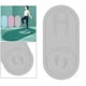 thumbnail image 5 of Colchoneta para saltar la cuerda, para ejercicios de interior, para yoga, pilates, almohadilla amortiguadora gruesa 1300x610x6mm gris, 5 of 9