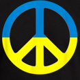 thumbnail image 3 of CafePress - Peace In Ukraine. Stand With Ukraine. Supp T Shirt - Men's Fitted T-Shirt, 3 of 4