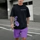 thumbnail image 1 of WILLBEST Conjunto de Traje para Hombre con Estampado de Oso para Uso Exterior E Informal. Combinación de Manga Corta y Pantalones Cortos para Verano. Ideal para Relajación y Actividades Físicas., 1 of 3