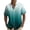 04#Mint Green, variant on Men's Fashion Shirts Gradient Color Hawaiian Shirt Buttons Up Summer Beach Dress Shirts