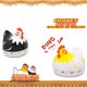 thumbnail image 1 of Twowood Hogar Dibujos animados lindo gallina mecánica Temporizador de cocina cocina preparación reclinación cuenta regresiva Twowood 92407, 1 of 7