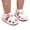 Pink, variant on Baby Strawberry Print Closed-toe Sandals, Soft-sole Prewalkers for Infants Red 12