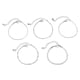 thumbnail image 1 of 5 pulseras de oro para mujer, cadena pequeña minimalista, pulseras apilables de moda para fiesta de disfraces de cumpleaños, San Valentín, 1 of 9