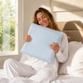 thumbnail image 6 of Cool Feeling Pillowcase Spandex Pillow Cover, Removable & Washable, Portable Disposable Isolation Cover for Lazy Use Light Blue, 6 of 6