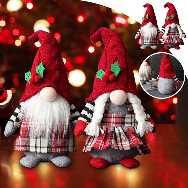Statuilla de Santa Claus para decoración de Navidad, estatuilla de Santa Claus de ventana, estatuilla de Santa Claus para escaparate, metal, base de madera, diseño de 2 niveles, para