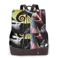 thumbnail image 1 of Goofa The Nightmare Before Christmas Pattern Leather Backpack Purse for Women Fashion Multipurpose Design Handbag Ladies Shoulder Bags Travel Backpack, 1 of 4