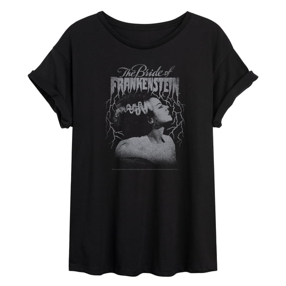 Classic Monsters - Tonal Bride Of Frankenstein - Women's Graphic T-Shirt