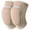 M-Beige, variant on 2 Pack Soft Foam Padded Knee Pads Breathable Polyester Shock Absorbing Sports Knee Protector For Running Climbing