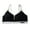 Black, variant on Women's Breastfeeding Bra - Front Open, 3D Cup, Elastic Wireless, Seamless Pregnancy Postpartum Bra
