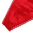 thumbnail image 4 of s Bragas Bragas Lencería Ropa Interior de Mujeres Viscosa Material Suave Cómodo rojo Baoblaze Calzoncillos de mujer, 4 of 8