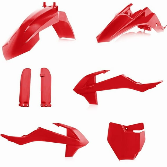 Acerbis Full Replacement Body Plastics Kit, Red 2791520004