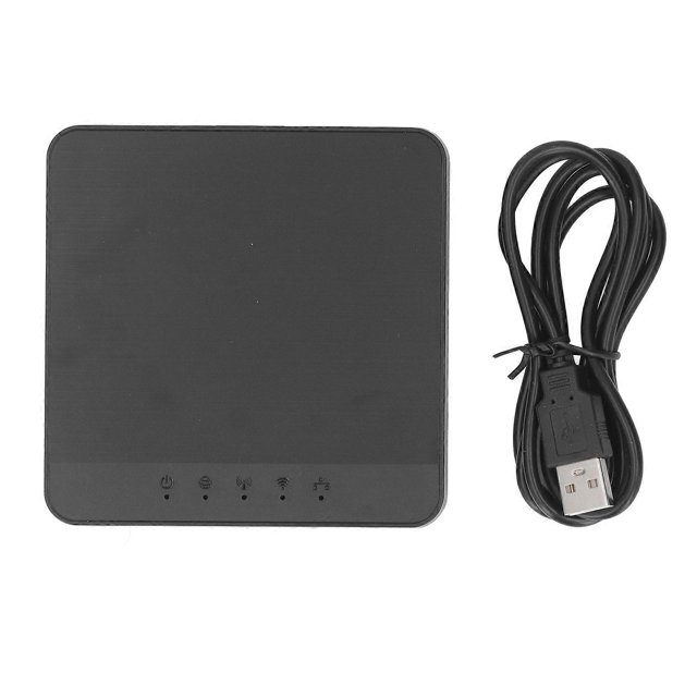4G LTE Router for All European SIM Card 2 100Mbps Port SIM Card Modem Mobile Hotspot for Travel Camping Security Camera European Version