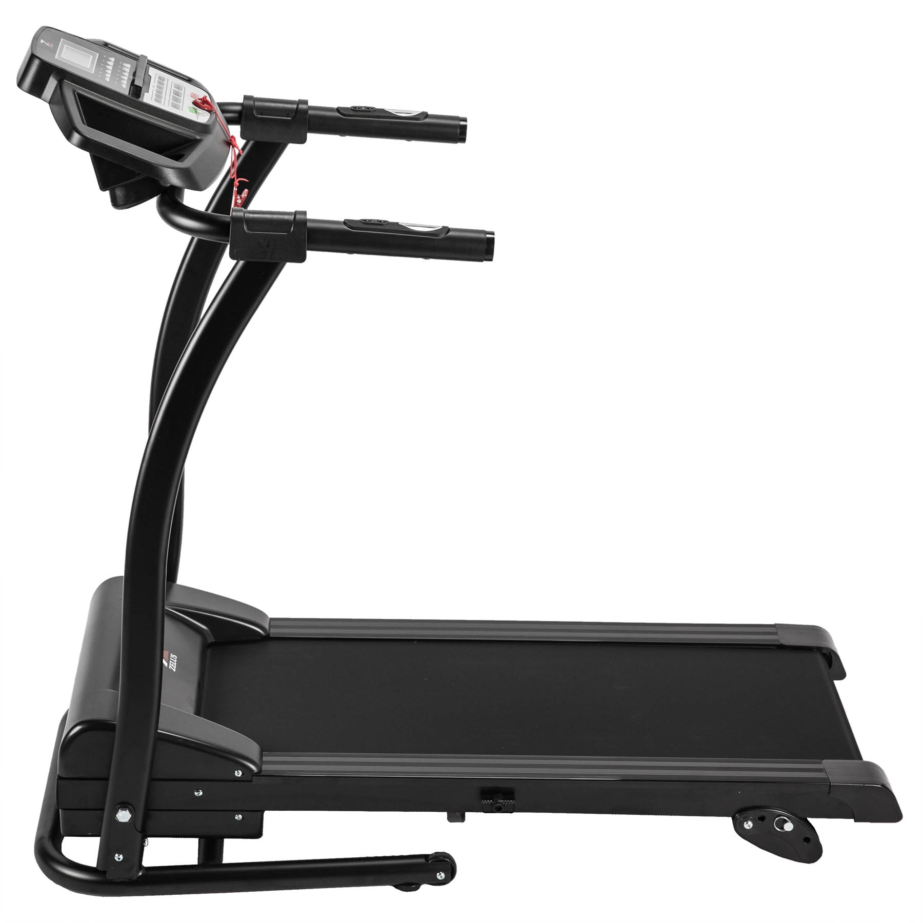 Folding Treadmill Electric Motorized Running Machine with Downloadable Sports App Control Walking & Running OR Treadmill Mat, Cup Holder, MP3 Player & Wheels Easy Assembly
