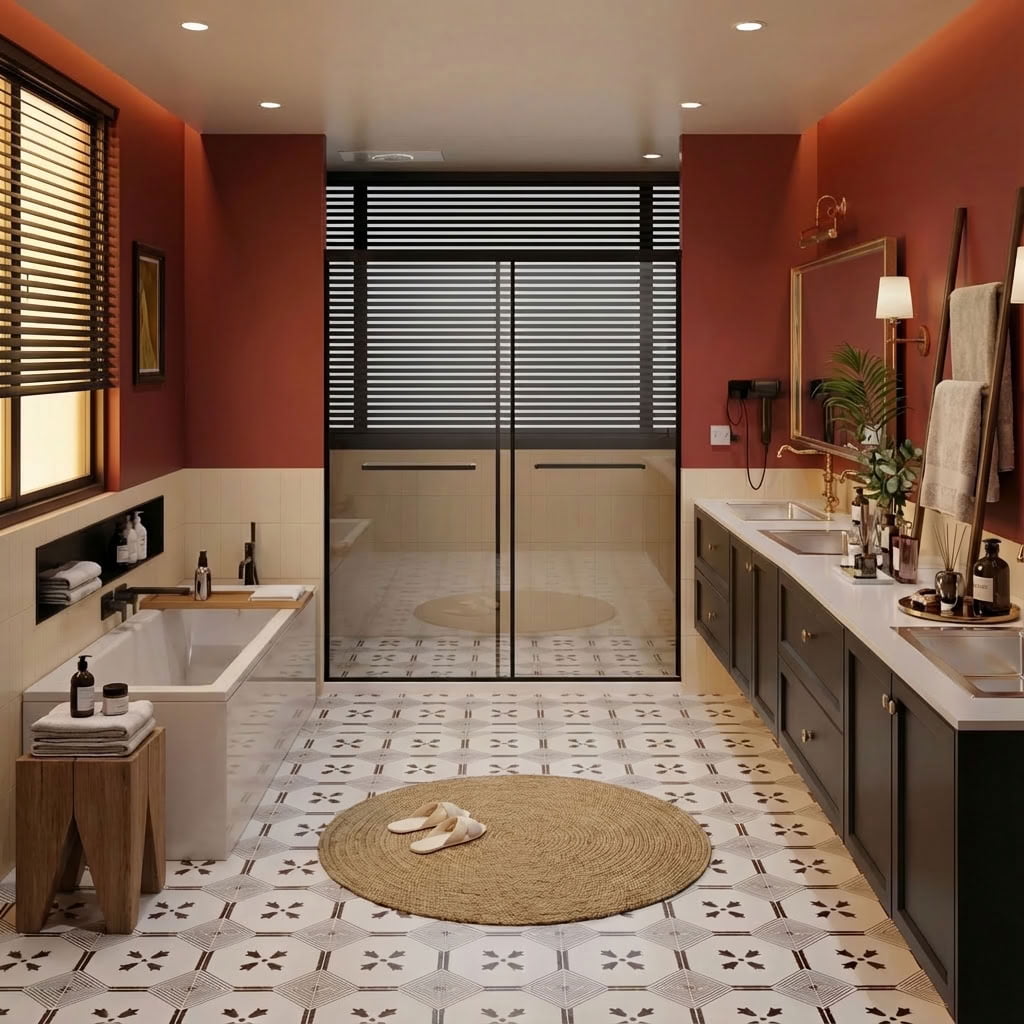 MAYEERTY Frameless Dual Sliding Shower Door, Aluminum Frame, Soft-Close & Waterproof Buffer System, Quick Installation & Heavy-Duty Seal