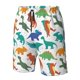 thumbnail image 4 of Fotbe Colorful Dinosaur Trajes de Baño Estampados para Hombre, Shorts de Verano de Secado Rápido, Ropa de Playa, Bañadores-Large, 4 of 6