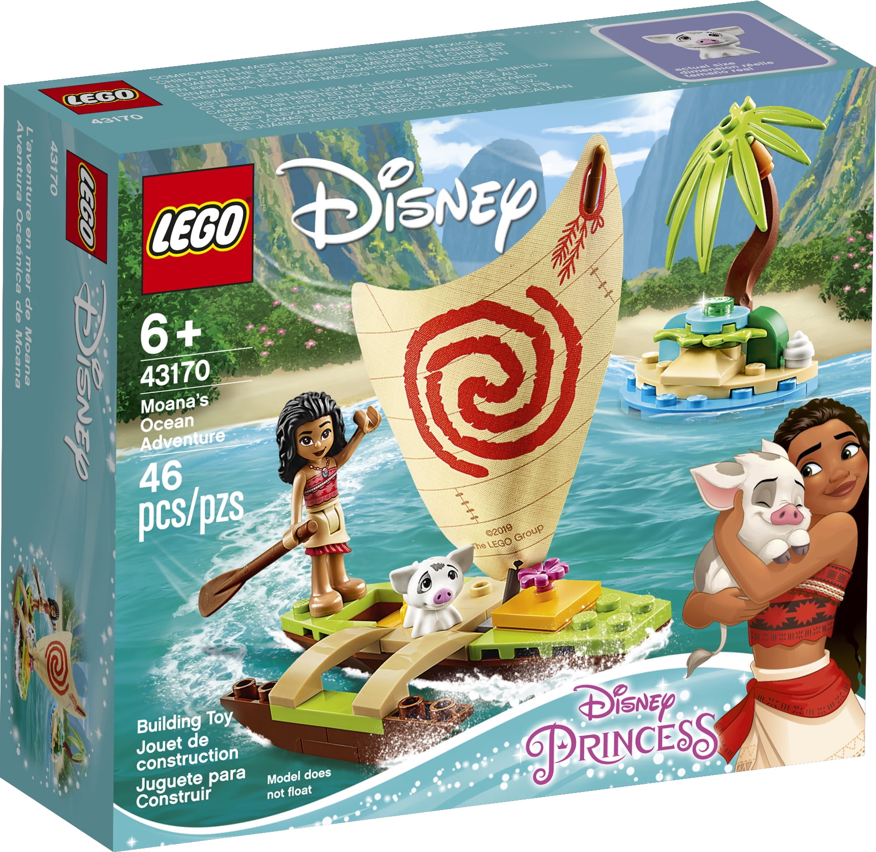 Lego 43170 Adventure Ocean Of Vaiana Disney - Action Figures - AliExpress