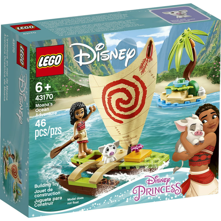 granske industri økologisk LEGO Disney Moana's Ocean Adventure 43170 Toy Building Kit (46 Pieces) -  Walmart.com