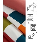 Urban Shop Ombre Checkerboard 3 Piece Comforter Full
