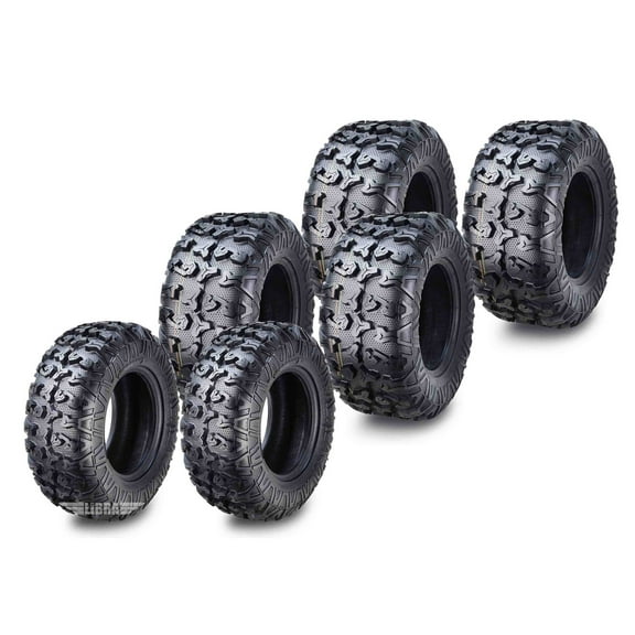 FREE COUNTRY 8PR Premium ATV Tires 25x10-12 & 25x11-12 fit 01-05 Polaris 500 Ranger 6x6