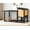 Black, Yellow, variant on TIMHAKA 2-Story Rabbit Hutch, Wooden Bunny Cage w/ Chew-Proof Ramp & Wheels & Pull-Out Tray for Rabbits & Small Animals, Black & Yellow