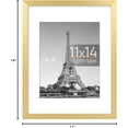 thumbnail image 6 of 11x14 picture frame to display an 8x10 picture with mat or an 11x14 picture without mat, ready to hang on the wall, 6 of 6