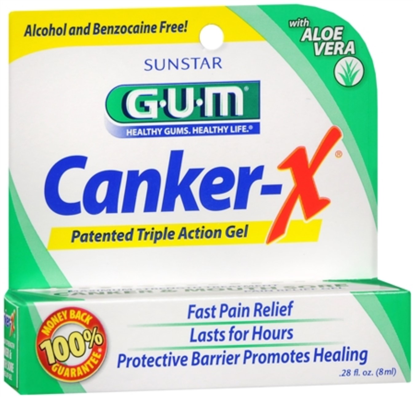 GUM Canker X Pain Relief Gel 8 ML Walmart Walmart