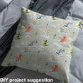 thumbnail image 2 of Castle Fairy Cute Dragon Fabric by the Yard 5 Yard,Jungle Animal Sewing Fabric,Cartoon Wildlife Fabric for Sewing,Lightweight Kawaii Room Decor, 2 of 6