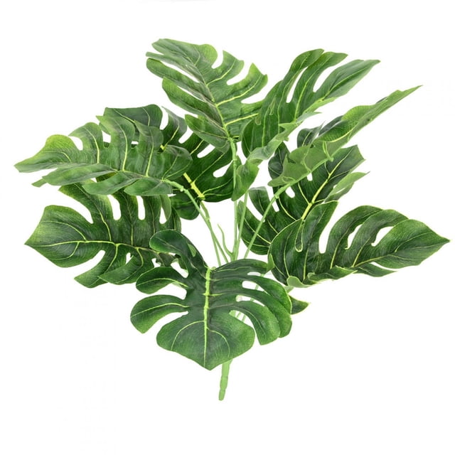 Artificial Fake Plant, Artificial Plant Delicate And Durable Plastic Artificial Plant Leaf, Can Be Washed For Office Dining Room Living Room