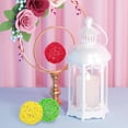 thumbnail image 5 of Bolas de ratán, bolas de ratán de mimbre, 5 piezas de 5 cm redondas Sepak Takraw Bola de ratán colorida para fiesta de bodas Decoración del día de San Valentín Adorno de ratán DIY Amarillo oso de fresa Juguete, 5 of 5