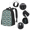 thumbnail image 4 of Daiia PUG HEAD And Flower Backpack for Men and Women -Durable Backpack Large Capacity, Water-Resistant Bag with Adjustable Straps and Laptop Compartment, 4 of 9