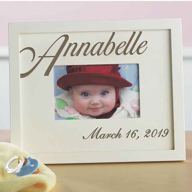 Personalized Script Baby Name Frame